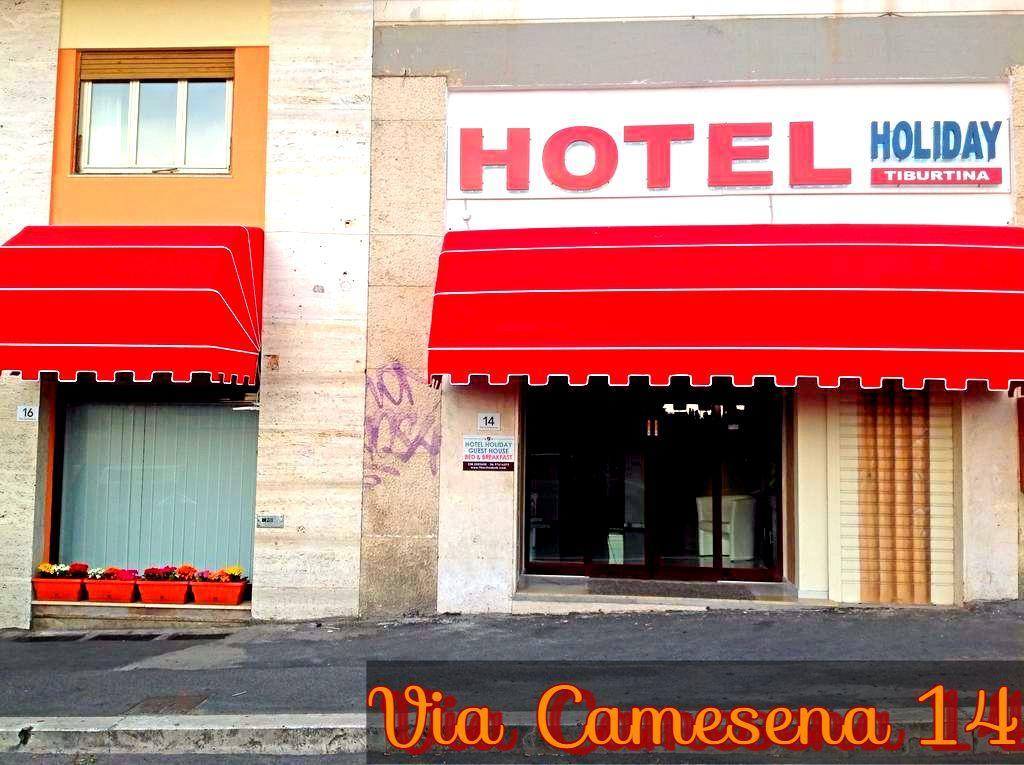 Tiburtina Hotel Holiday Rzym Zewnętrze zdjęcie